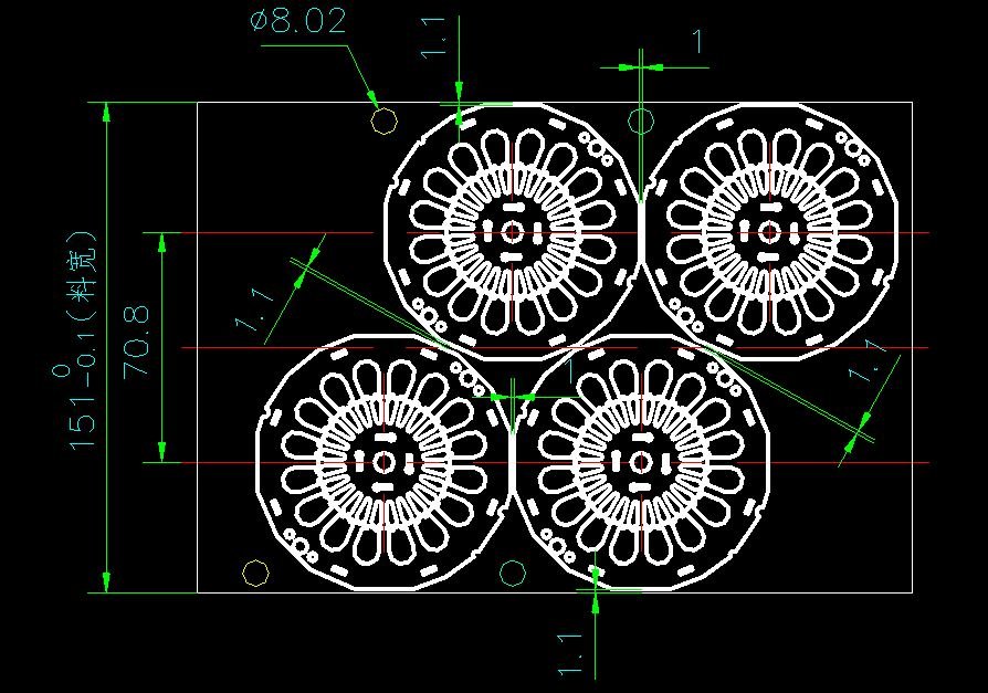 HG Precision Motor Core Die