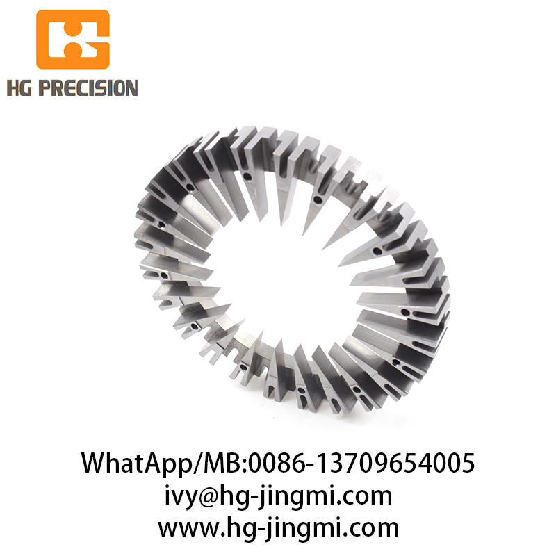 More precision parts material refer to Mold Steel, Tool Steel, Carbide, HSS steel, please kindly contact HG Precision. 