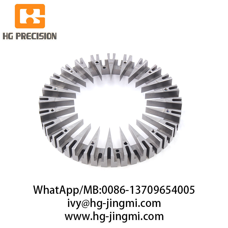 More precision parts material refer to Mold Steel, Tool Steel, Carbide, HSS steel, please kindly contact HG Precision. 