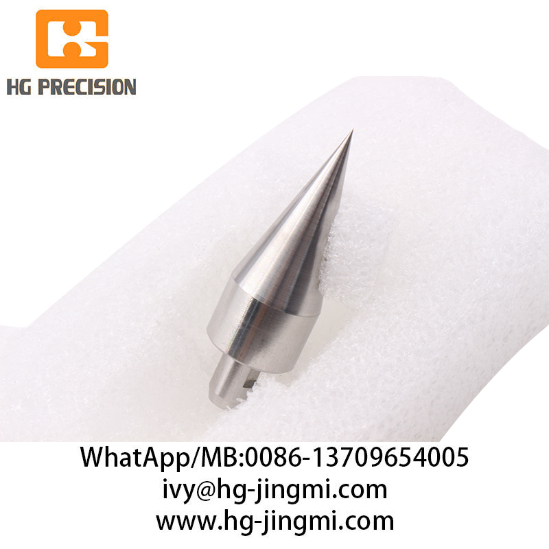 Precision CNC Machinery Block With Shaft Edge-HG Precision