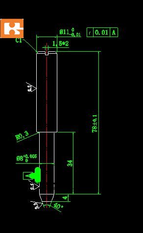 guide pin-HG Precision