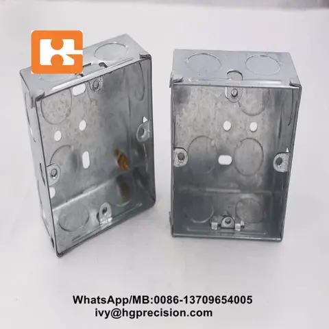 Metal Outlet Electrical Box Progressive Die