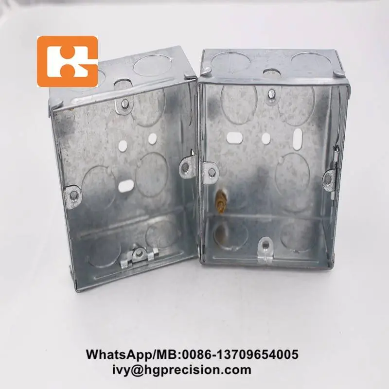 Sheet Metal Components Die For Rectangular Steel Electric Box